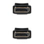 Nanocable Cable DisplayPort 1.2 DP/M a DP/M Negro 0,5 m